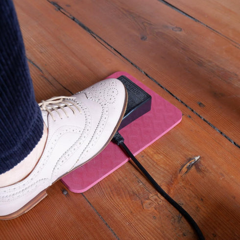 Madam Sew Sewing Machine Pedal Mat | No Slip Rubber Keeps Pedal in Place | Sewing Accessory | 7” x 10”......