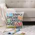Classroom Must Have Reading Corner for Kids Teacher Special Education Throw Pillows Calming Inspirational with Quotes Fun Saying Words Letters 18x...
