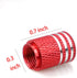 Valve Stem Cap,Tire Valve Cap Cover 5 Pack Skull Gesture for Car Truck SUV Motorcycle Bicycle with O Rubber Ring Dust Proof Car Accessories Skull...