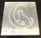 crystalmiracle Selenite 3 Inches Square Etched Charging Reiki Plate Crystal Healing Feng Shui gemstone Gift Positive Energy Peace Meditation Welln...