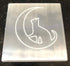 crystalmiracle Selenite 3 Inches Square Etched Charging Reiki Plate Crystal Healing Feng Shui gemstone Gift Positive Energy Peace Meditation Welln...