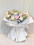 EMITAOHWF 20-Sheet White Flower Wrapping Paper, White Waterproof Bouquet Wrapping Paper for Flowers, Florist Wrapping Paper for Flowers Bouquet DI...