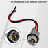 2PCS T15 Harness Pigtail Socket, 194 Bulb Socket Tail Light Wire Wiring Harness T10 T13 T15 Turn Signal Brake Side Marker Light Bulb Adapter Cable...