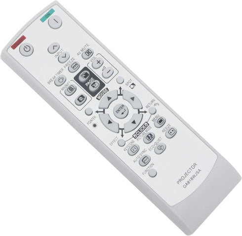 GA818WJSA Replaced Remote Control - WINFLIKE GA818WJSA Remote Control Replacement fit for Sharp Projector XR-50S XR-50X XR-55X XR-55S Notevision X...