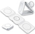 3 in-1 Charging Station for Apple Multiple Devices?Foldable Magnetic Wireless Charger Pad?Travel Charging Station for iPhone15 14 13 12 Series Wat...