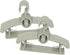 Baby Hangers 30 Pack, 360° Swivel Hook, Adjustable Kids Hangers According to Clothing Size, Suitable for Babies and Children (Gray)...