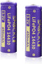 (2-Pack Shockli 14430 3.2V 450mAh LiFePO4 Rechargeable Solar Battery for Outdoor Solar Garden Light?Shorter Than AA!?...