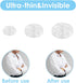 150 Sets Plastic Sew-on Snap Buttons Invisible Snap Fasteners Buttons Round Clear Press Button for Sewing Clothing DIY Craft, 7 mm 10 mm 15 mm...