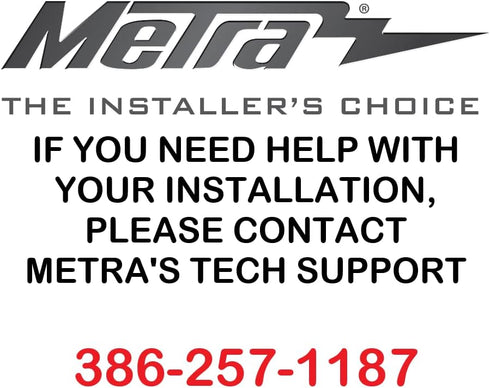 Metra 95-7521B Double DIN Installation Kit for 2012-Up Mazda 5 (Matte Black)...