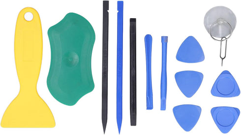 Fafeicy 12 in 1 Electronics Repair Tool Kit, Triangular Opening Tool, Electronics Opening Pry Tool Repair Kit for Tablet, MacBook, PC, Phone, Xbox...