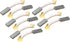 uxcell 10Pcs Carbon Brushes,for Band Sealer Motor,20mmx8mmx4mm,Power Tool,Replacement Repair Part...