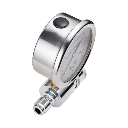 Pressure Washer Gauge, 6000 PSI, 3/8 Inch Quick Connect, Pressure Gauge for Power Washer...