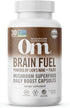 OM Mushroom Superfood Brain Fuel Mushroom Powder Capsules Superfood Supplement, 90 Count, 30 Days, Lion's Mane, Reishi Blend plus Folate, Mental C...