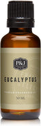 P&J Trading Fragrance Oil | Eucalyptus Oil 30ml - Candle Scents for Candle Making, Freshie Scents, Soap Making Supplies, Diffuser Oil Scents...