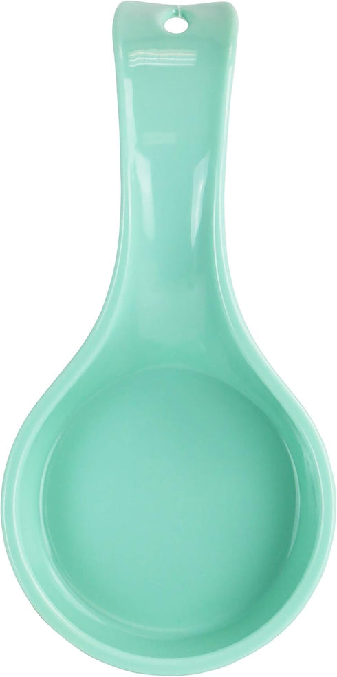 Reston Lloyd Kitchen Counter Utensil Spoon Rest, Ladles, Spaghetti Forks, & Spatulas, Durable BPA-Free Plastic – Dishwasher Safe, Décor, Space Sav...