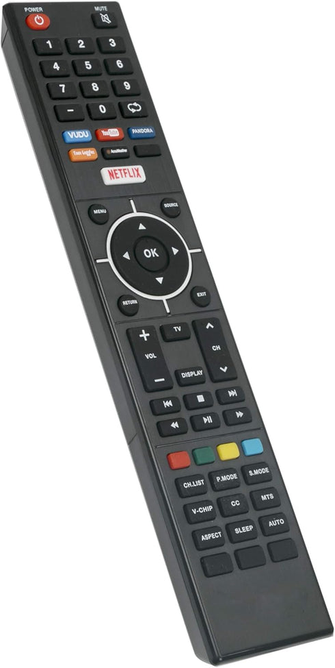 AULCMEET Replace Remote Control Compatible with Seiki Smart TV SE40HYT SE-50FYT SE55UET SE48UXC4T SE65UY06 SE43FYT SE58UY04 SE58GY27T SE40FYT SE32...