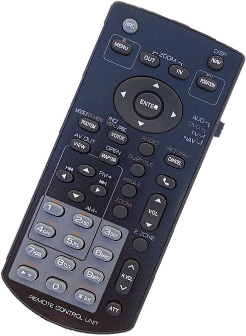 JustFine Replaced Remote Control Compatible for Kenwood DNX994S DDX6904S DDX9702S DDX9903S DNN770HD DDX5025DAB DNX6190HD DDX340BT DNX516DABS DNX50...