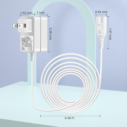 5V Pool Vacuum Charger for Intex 28620EP CL1704 12269 Charger, for Intex Replacement Adapter Plug Rechargeable Vacuum Cleaner Power Adapter Charge...