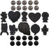 10 Pieces Cartoon Metal Brooch Women Cute Pins Backpacks Brooches for Birthday Gifts...
