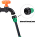 3/4 to 1/4 (4 Way) Drip Tubing Adapter US Garden Hose GHT 3/4 Threaded Adapter Connector Fittings for Drip Irrigation System...