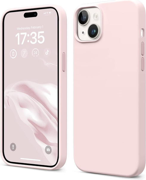 AOTESIER Compatible with iPhone 14 Case, Silky Touch Premium Soft Liquid Silicone Rubber Anti-Fingerprint Full-Body Protective Bumper Phone Case f...