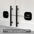 Refrigerator Lock Combination, Fridge Locks for Adults, (2 Pack) Refrigerator Locks for Adults and Kids, Refrigerator Locks with Code, Heavy Duty ...