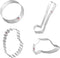 Foose Cookie Cutters Golf 4 Pc Set, Made in USA...