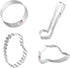 Foose Cookie Cutters Golf 4 Pc Set, Made in USA...