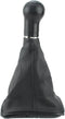 AUTOKAY 5 Speed Gear Shift Knob Stick Shifter Lever Head for Golf Bora Jetta MK4 GTI R32 1999-2005 Gear Shift Knob Gaitor Boot with Gaitor Boot Co...