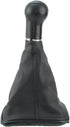 AUTOKAY 5 Speed Gear Shift Knob Stick Shifter Lever Head for Golf Bora Jetta MK4 GTI R32 1999-2005 Gear Shift Knob Gaitor Boot with Gaitor Boot Co...