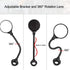 AtfArt Bike Mirror Handlebar Mount HD Bike Rear View Mirror Bicycle Mirrors for Handlebars Adjustable Rotatable Bike Mirrors Ride Safely (A-2 Pcs ...