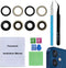 2 Set Original Back Rear Camera Lens Glass Replacement for iPhone 12 and iPhone 12 Mini with pre-Installed Adhesive and Reparing Toolkit...