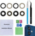 2 Set Original Back Rear Camera Lens Glass Replacement for iPhone 12 and iPhone 12 Mini with pre-Installed Adhesive and Reparing Toolkit...