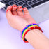 Bandmax Rainbow Bands Compatible fitbit Charge 3 Smartwatch,LGBT Pride Nylon Charge 3 Watch Bands Durable Fitbit 3 Sport Replacement Straps Access...