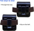 for Samsung Galaxy Z Flip 5, Flip 4, Flip 3 Belt Holster Phone Case, Leather Phone Pouch, Belt Clip Phone Holder for Motorola Razr + 2023, 40 Ultr...