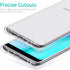 SALAWAT Galaxy Note 9 Case, Clear Cute Gradient Slim Phone Case Cover Reinforced TPU Bumper Hard PC Back Shockproof Protective Case for Samsung Ga...