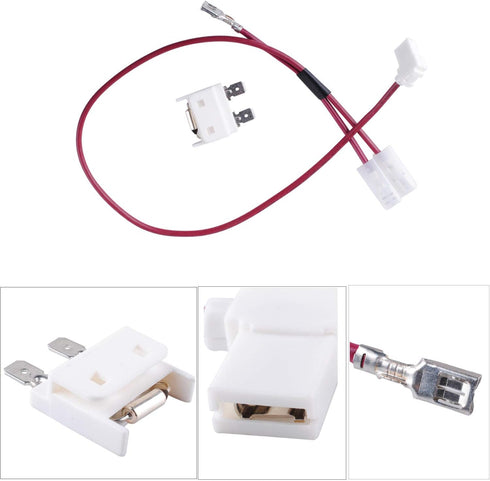 675813 Dishwasher Thermal Fuse Replacement Compatible with Whirlpool Kenmore Dishwasher Door Switch - Replace PS382828 AP3115186 3375557 3376359