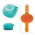 2Pack Dog Bath Brush, Dog Bath Scrubber Shampoo Dispenser Brush, Pet Bath Massage Shower Soap Brush Soft Silicone for Short & Long Haired Dogs and...