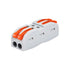 Push Quick Wire Connectors,Nineleaf 20PK Electrical Cable Connectors,Working Range Max 32A 600Volt,2 Pin Wire Connectors for Cables from 28 to 12a...