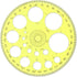 Circle Template 360° Protractor Round Stencil, Plastic Circle Ruler for Drawing, Circle Stencil Measuring Tools for Building Formwork Office Schoo...