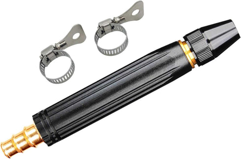 2023 NEW Upgrade Car Washing Water Gun Garden Hose Nozzle Sprayer, Metal High Pressure Leak-proof Water Hose Nozzle with 3 Adjustable Spray Patter...