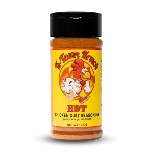 K-Town Krack - Hot Chicken Dust Seasoning - Chicken Wing Seasoning & Spicy Seasoning for Chicken, Beef, Pork, Fish - All-Purpose Seasoning, Spice ...