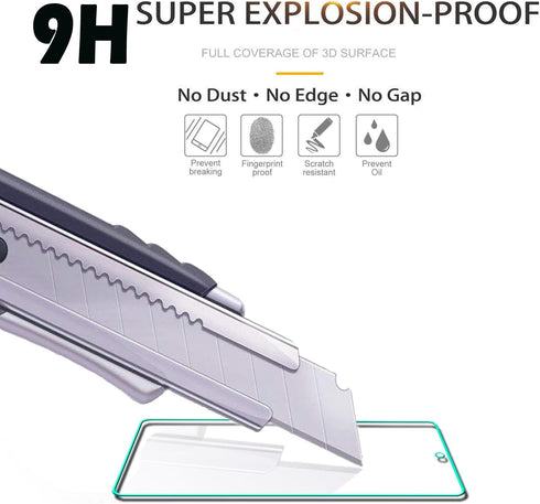 beukei (3 Pack) Designed for Motorola Moto G Stylus 5G (2024) Screen Protector Tempered Glass,Touch Sensitive,Case Friendly, 9H Hardness...