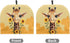 Giraffe Sunflower Print Tea Cozy for Ladies Gift Teapot Cover Home Decorative Accessory Insulated Teapot Cozy for Dust Proof Keep Warm Yellow Kett...