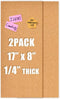 17x8" Cork Board Tiles Bulletin Board, 1/4" Thick Self-Adhesive Cork Boards for Walls, Cork Tiles Vision Board for Home, Office, School, Bulletin ...