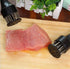 Meat Tenderizer Tool with Ultra Sharp Stainless Steel Needle Blades 2 Pack Meat Tenderizer Tool Profession Kitchen Gadgets Jacquard for Tenderizin...
