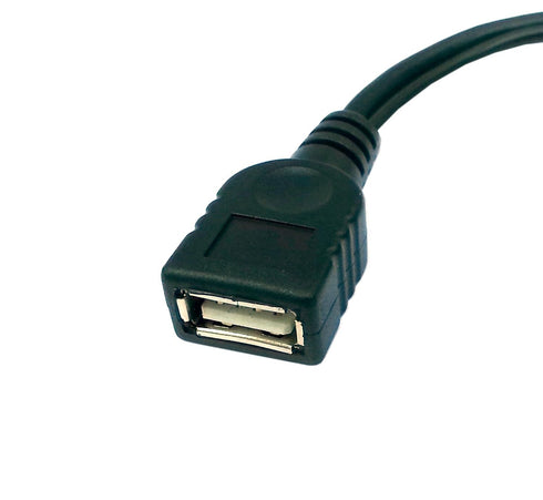 chenyang Micro USB Male to USB 2.0 Female OTG Cable with Micro USB Auxiliary Power Supply(can only Charge External Devices)...
