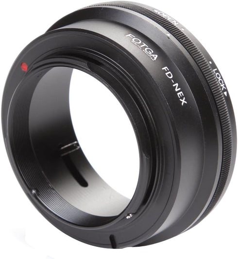 FocusFoto FOTGA Adapter Ring for FD & FL Lens to Sony E-Mount Mirrorless Camera NEX-5R 5T NEX-6 NEX-7 a7 a7S a7R a7II a7SII a7RII a6500 a6300 a600...