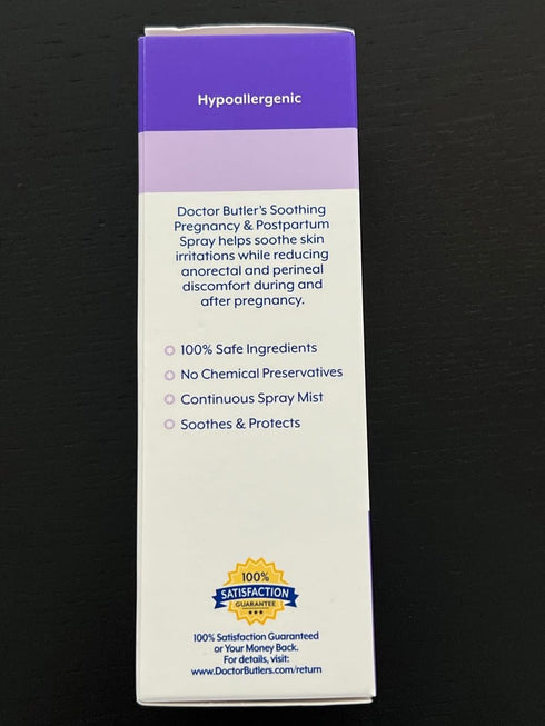 Doctor Butler's Pregnancy & Postpartum Spray - Perineal Spray and Hemorrhoid Treatment with Aloe and Chamomile, Pregnancy Support and Postpartum E...