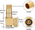 Garden Hose Reel Parts Fittings Swivel Elbow Connector Garden Hose Swivel Reel Replacement Parts Brass Replacement Part Swivel Adapter (1 PCS)...